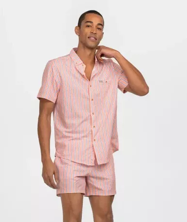 BOARDWALK SEERSUCKER BAJA SHIRT