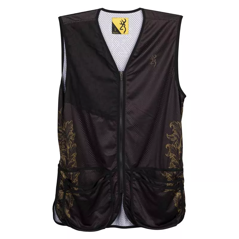BROWNING TEAM VEST – BLK/SCROLL RH – 3XL