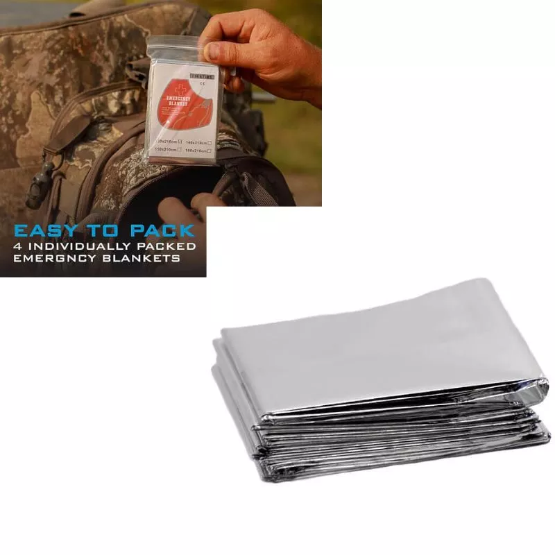 CLUTCH OUTDOORS-EMERGENCY THERMAL BLANKET ea