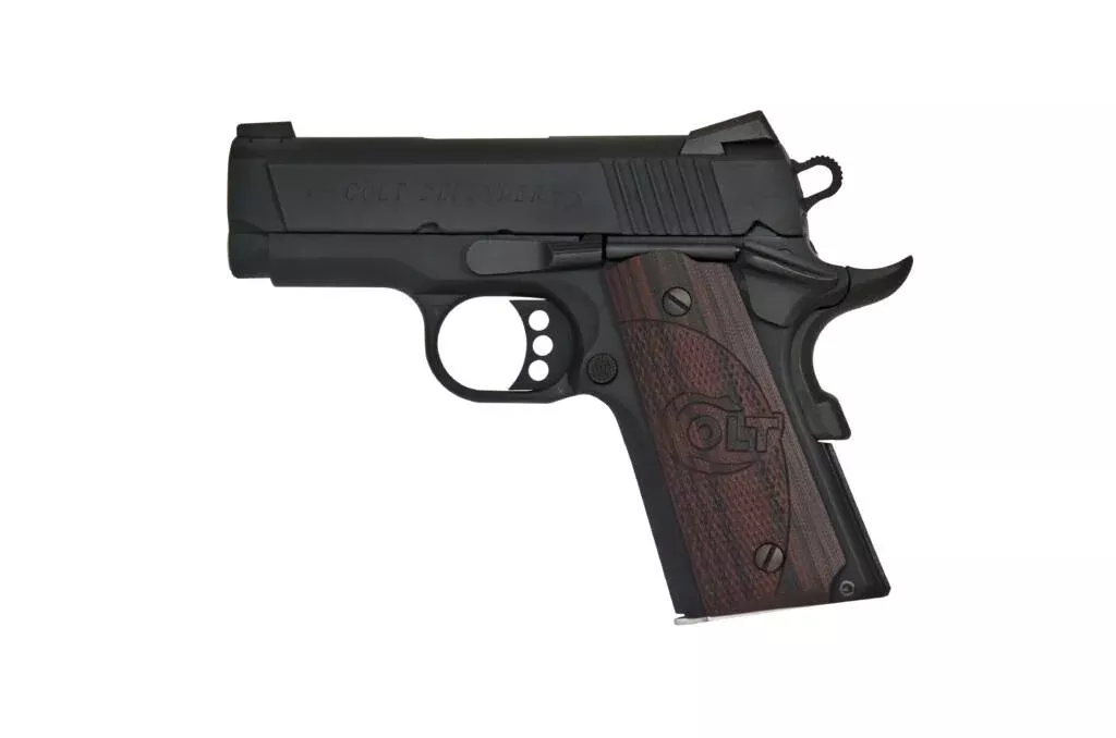 COLT DEFENDER 9MM BLK/WD 3″ 8+1 NS