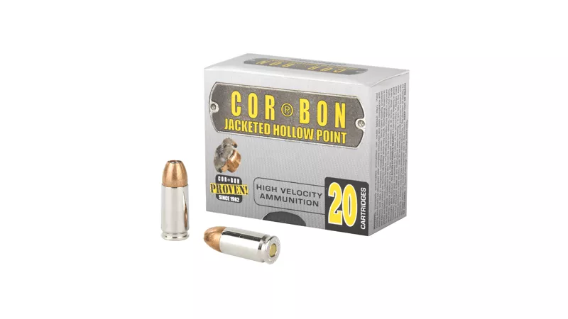 CORBON 9MM+P 125GR JHP