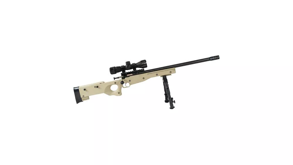 Crickett Precision Rifle .22lrPkg Includes Bipod Scope w/Shade & Rail