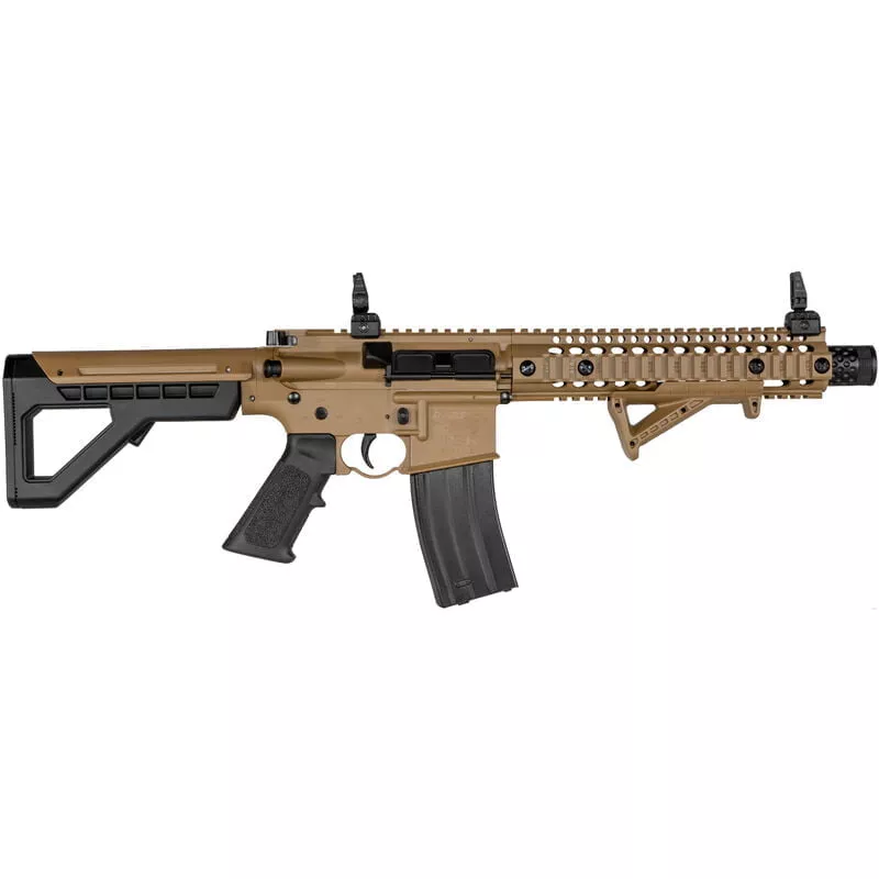 Crosman DPMS SBR Full Auto BB CO2 Rifle Polymer FDE