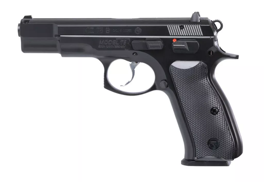 CZ 75B 50TH 9MM 4.6″ 10+1 FS