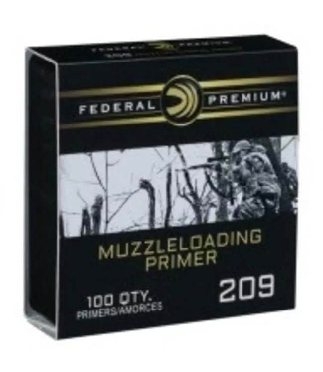 Federal Premium Primers #209 Muzzleloading Box of 100