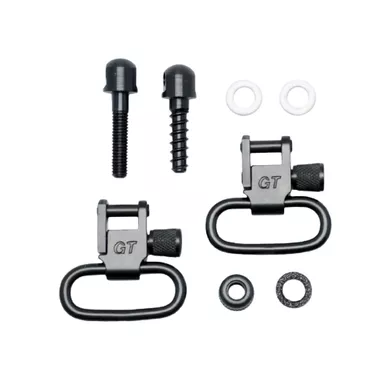 GROVTECH LOCKING SET SWIVEL 1 LOOP BLACK