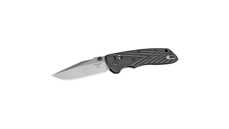 HOGUE GRIP DEKA 3.25″ ABLE LOCK BLK