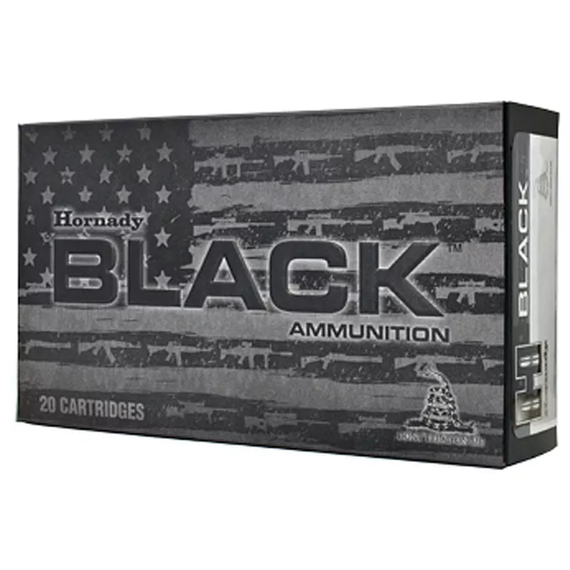 Hornady BLACK 6mm ARC Ammunition 105 Grain BTHP 2750fps 20 R