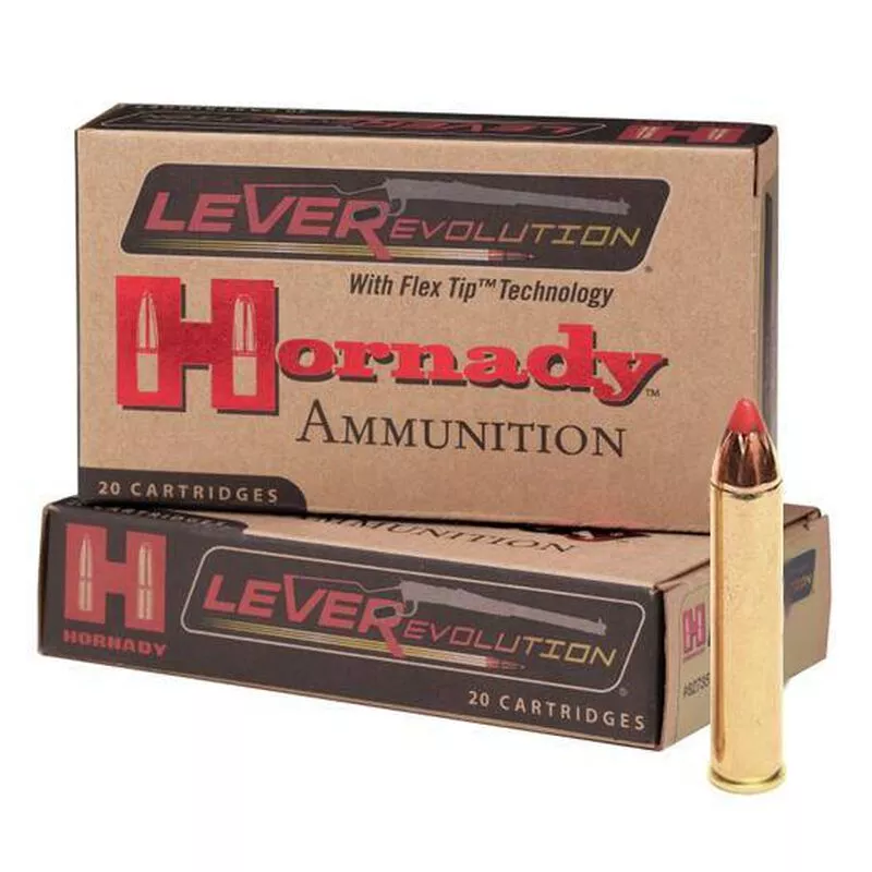 Hornady LEVERevolution 325 Grain FTX Brass .45-70 20Rds 8274