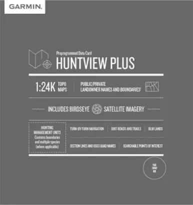 HUNTVIEW PLUS MAPS MICROSD/SD 2023- ALABAMA