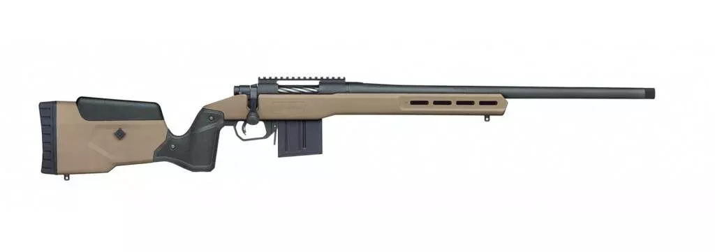 MOSSBERG PATRIOT LR TAC 6.5PRC FDE 24″