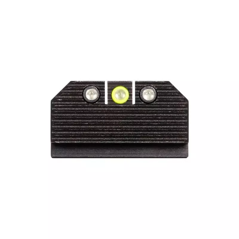 Night Fision Optics Ready Stealth Night Sight 3 Dot Tritium Set Yellow Front Black Back for Glock