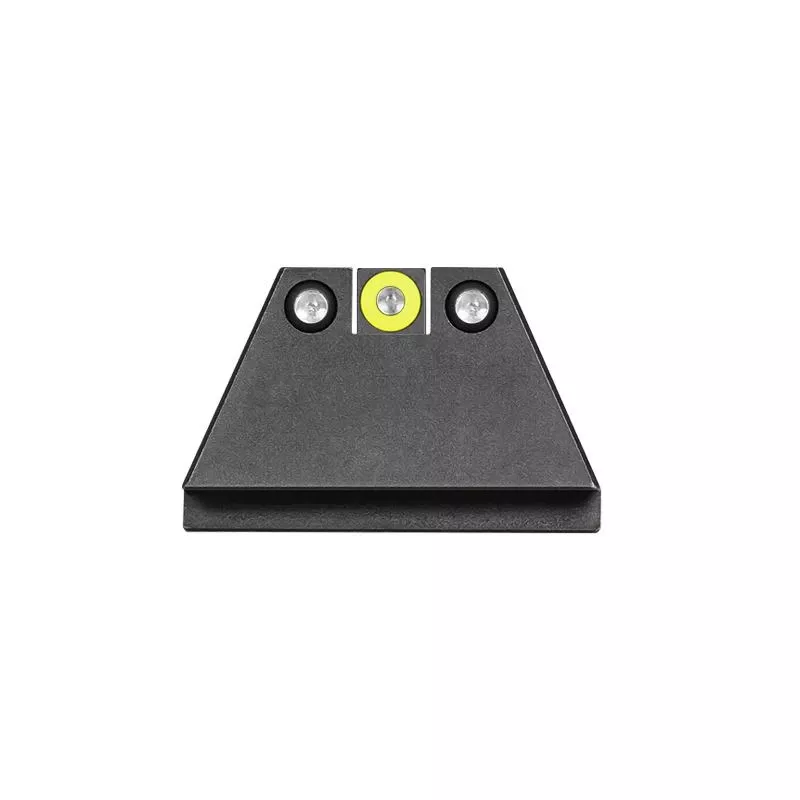 Night Fision Suppressor Height Night Sight Set Yellow Front Black Back for Glock