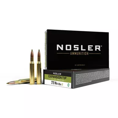 NOSLER E-TIP HUNTING 270WIN 130GR POLYTIP 20RD