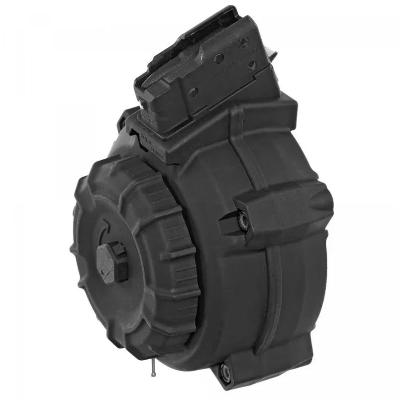 ProMag AK – 47 50Rd Drum Black Polymer