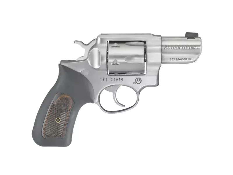 RUGER GP100 357MAG SS 2.5″ BRASS FS