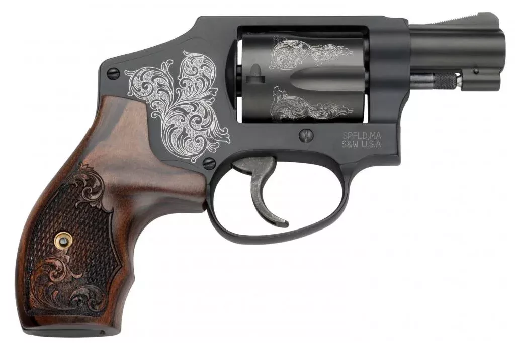 SMITH AND WESSON 442 38SPC 1-7/8″ 5RD ENGRAVED