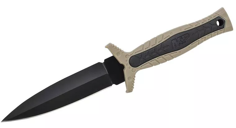 Smith & Wesson MPF3BR M&P Fixed Boot Knife 4.6" Black Spear