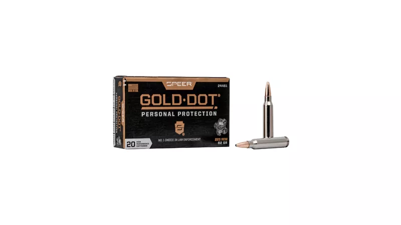 SPR GOLD DOT 223 REM 62GR HP