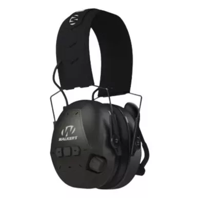 WALKERS PASSIVE EARMUFF BLUETOOTH BLACK W/BOOM MIC