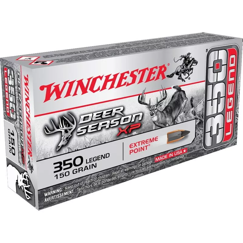 Winchester Deer Season XP 350 Legend Ammunition Extreme Poin