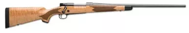 Winchester M70 Super Grade Maple 30-06 Rifle 5rd 24" Barrel Blued/Maple - 535218228